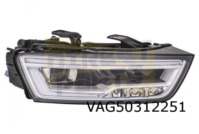 Audi Q3 (6/11-1/19) Koplamp Links Origineel! (LED) 8U0941773, -, Verzenden, -, Nieuw