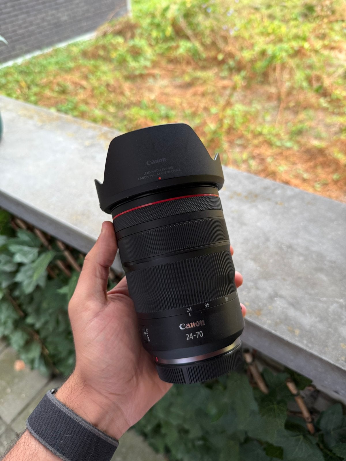 Canon rf 24-70 f2.8, Audio, Tv en Foto, Foto | Lenzen en Objectieven, Ophalen, Canon, Canon RF, Zo goed als nieuw