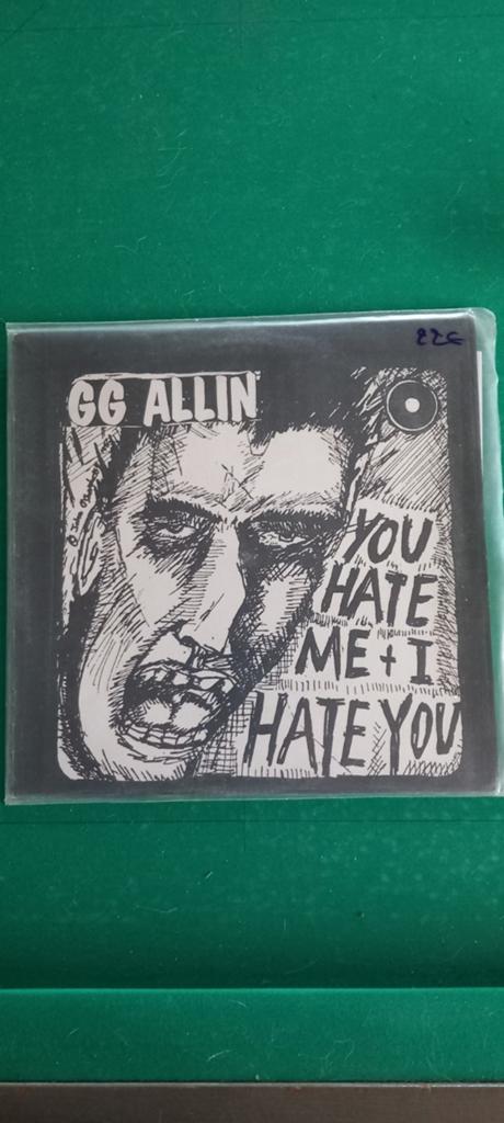 Lp's gg allin and the murder junkies,apart geprijst of 120 v, CD & DVD, Enlèvement ou Envoi