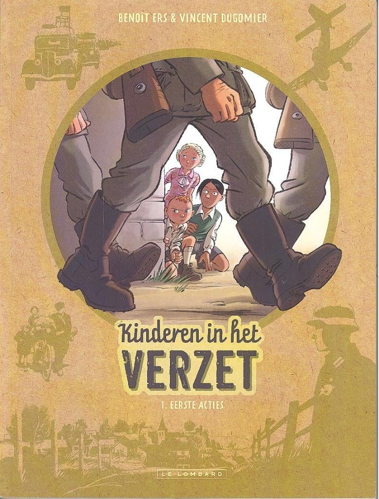 Kinderen in het verzet deel 1, 6 en deel 8., Boeken, Stripverhalen, Zo goed als nieuw, Meerdere stripboeken, Ophalen of Verzenden
