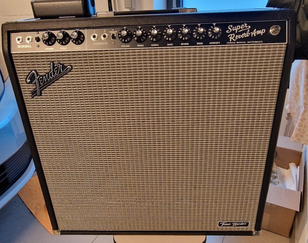 Fender Super Reverb Tonemaster, Musique & Instruments, Enlèvement, Comme neuf, Guitare, 100 watts ou plus