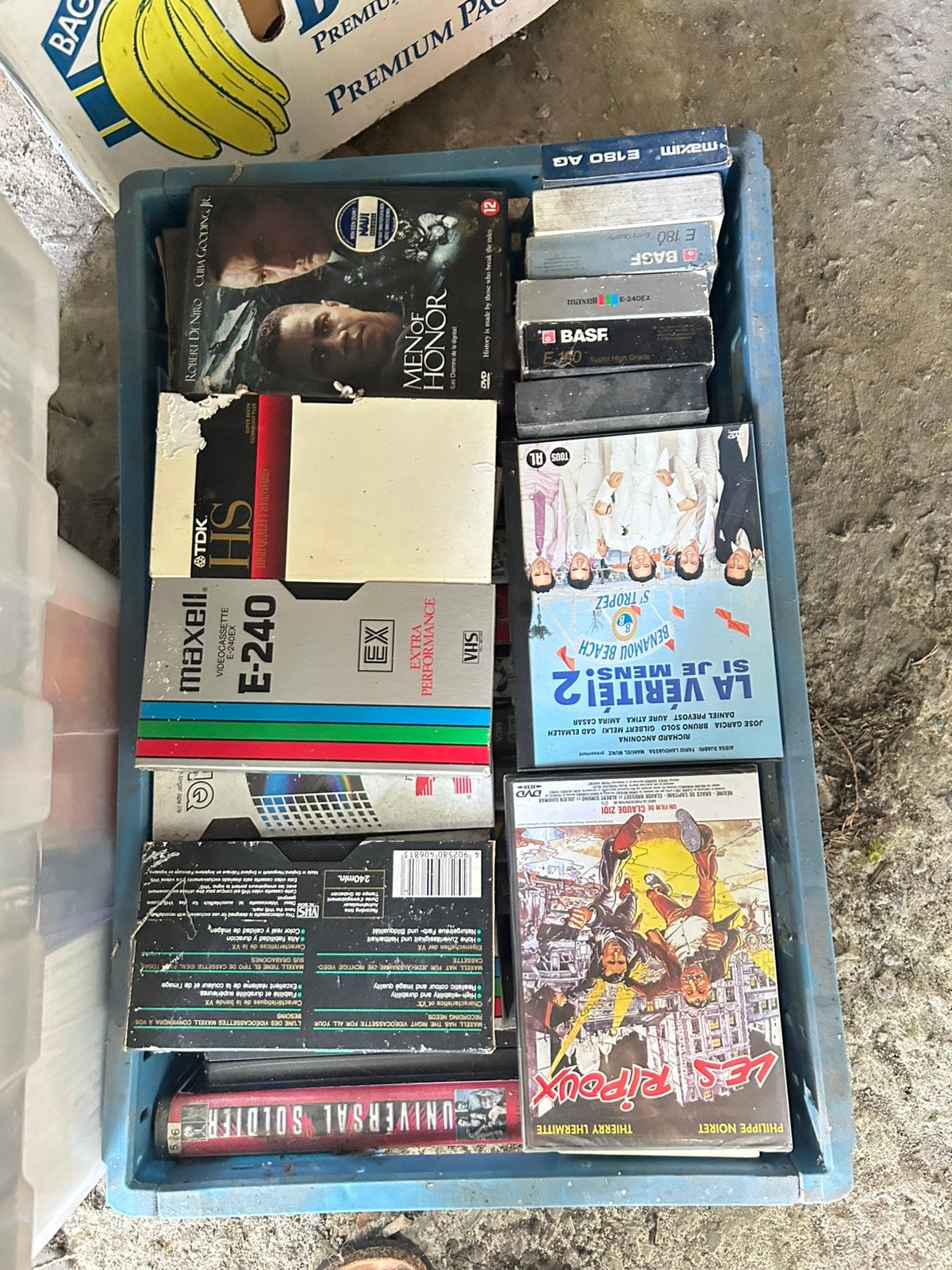 Gros lots de cassettes VHS/DVD a saisir, Informatique & Logiciels, Ordinateurs Vintage, Enlèvement