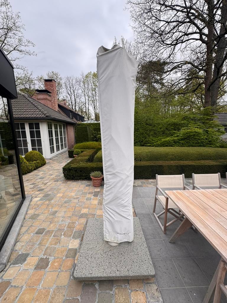 Jardinico parasol Meubili 2024, Tuin en Terras, Parasols, Ophalen, Zo goed als nieuw