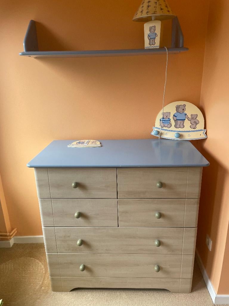 SAUTHON baby-/kinderkamer, Huis en Inrichting, Slaapkamer | Complete slaapkamers, Gebruikt, Eenpersoons, Ophalen