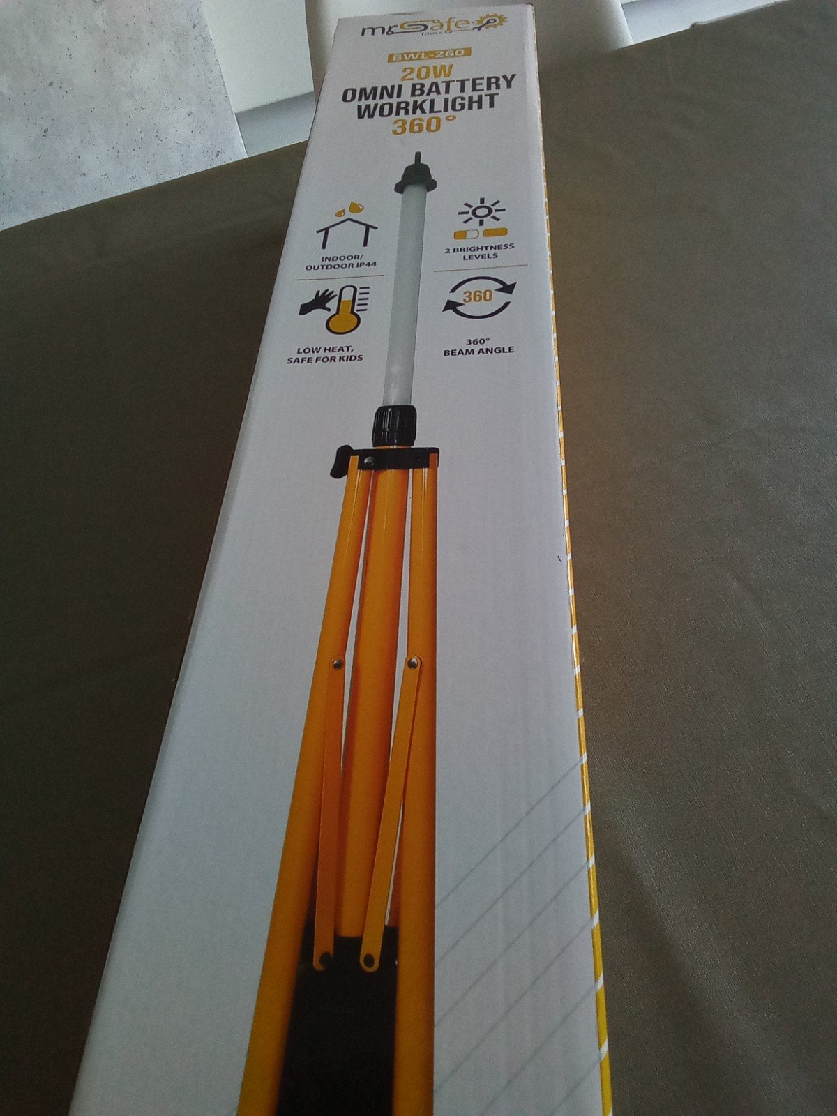 Omni batterij worklight 360 graden, Ophalen, Minder dan 50 watt, Lamp met armatuur, Nieuw