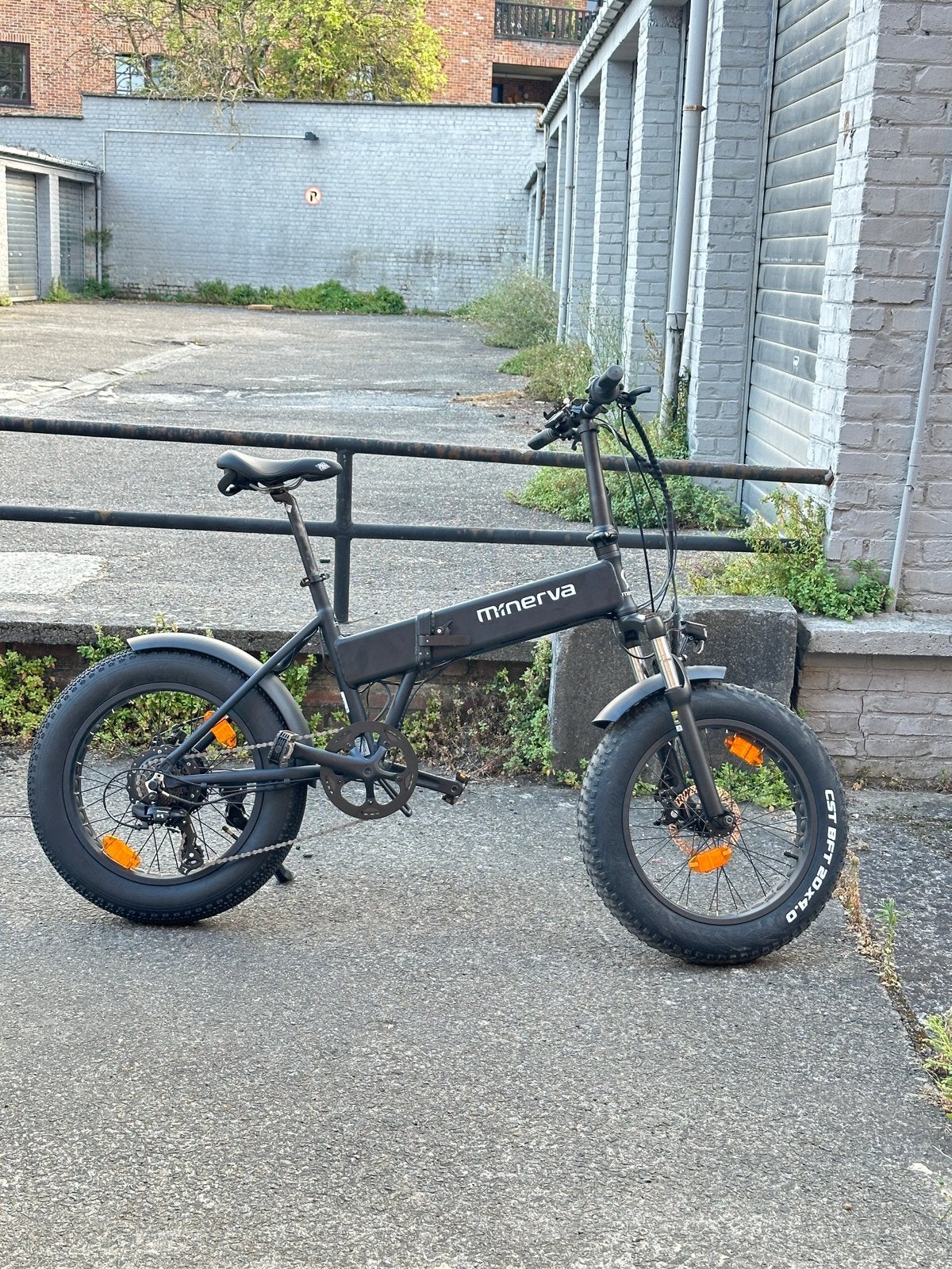 Minerva elektrische fatbike, Ophalen, Zo goed als nieuw