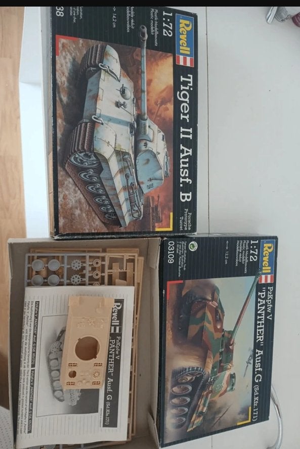 Maquette Revell 1/72, Hobby en Vrije tijd, Modelbouw | Auto's en Voertuigen, Verzenden, Gebruikt, Revell