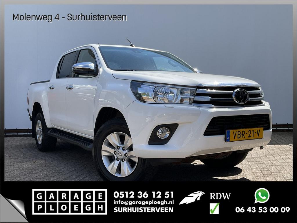 Toyota HiLux 2.4 D-4D-F Netto export 19000 Ex/Ex Trekhaak(32, Auto's, Bestelwagens en Lichte vracht, Bedrijf, 4x4, ABS, Centrale vergrendeling
