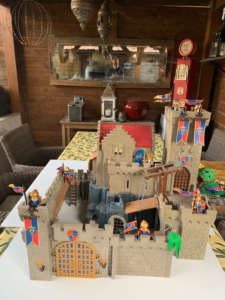 PLAYMOBIL T741: RIDDERBURCHT SET 6000, Kinderen en Baby's, Speelgoed | Playmobil, Complete set, Zo goed als nieuw, Kasteel/Fort