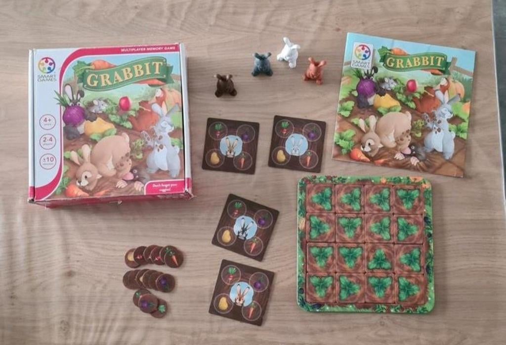 Smartgames grabbit vanaf 4 jaar 2-4 spelers, Hobby en Vrije tijd, Ophalen