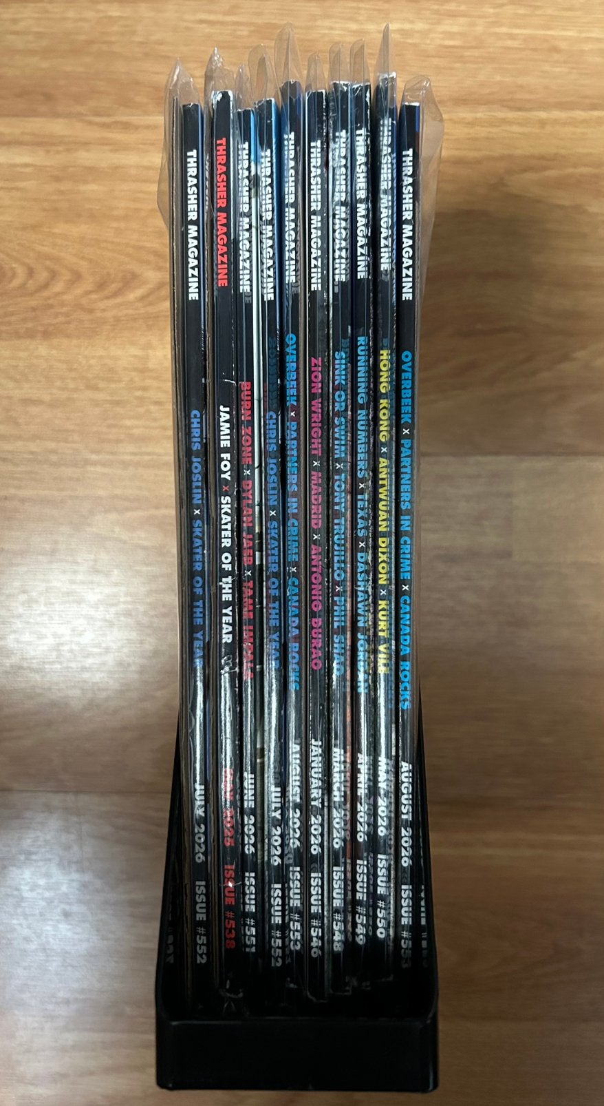 Thrasher magazine bundel, Livres, Loisirs & Temps libre, Enlèvement ou Envoi, Neuf, Autres sujets/thèmes