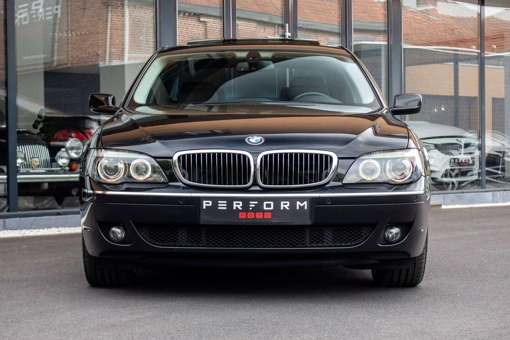 BMW 730 dA*OPEN DAK*MEMORY SEATS*KEYLESS*SOFTCLOSE*M57*, Automaat, 4 deurs, Gebruikt, Zwart