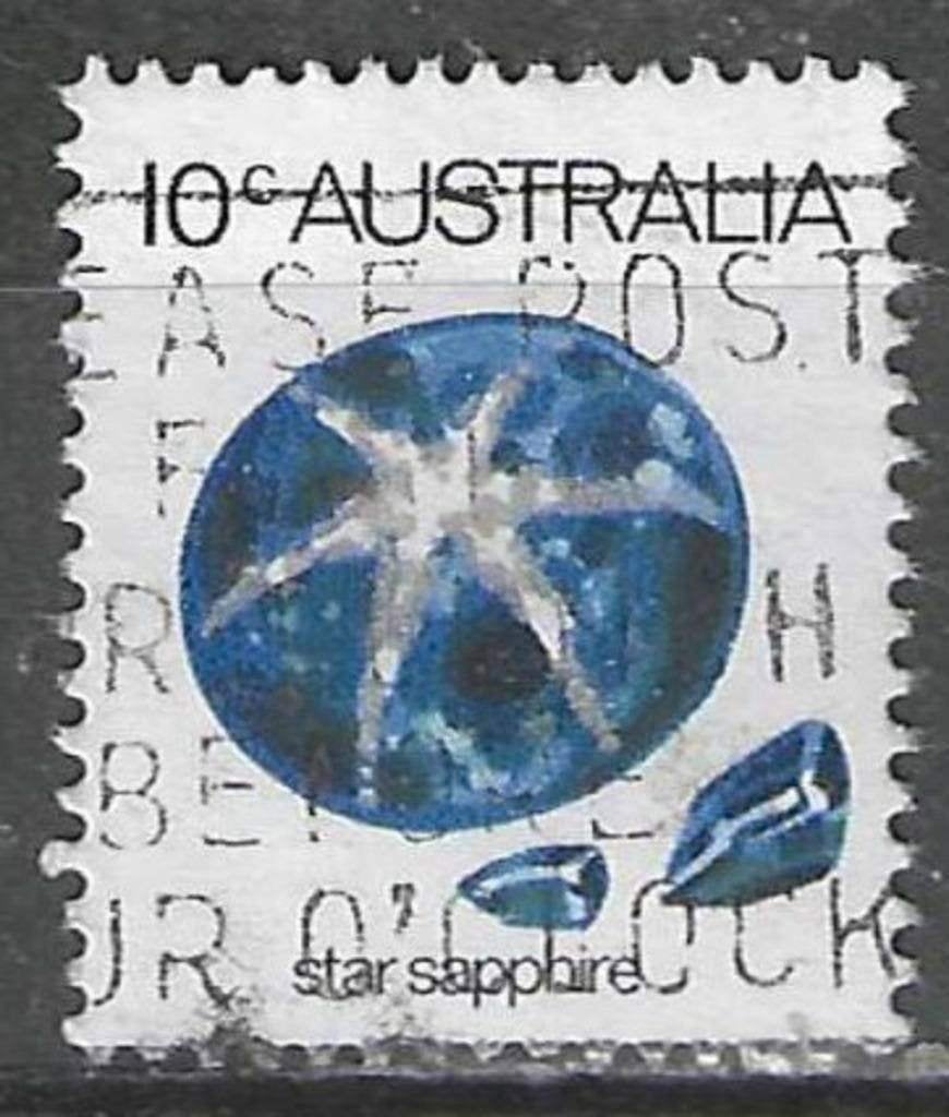 Australie 1974 - Yvert 546 - Mineralen (ST), Verzenden, Gestempeld