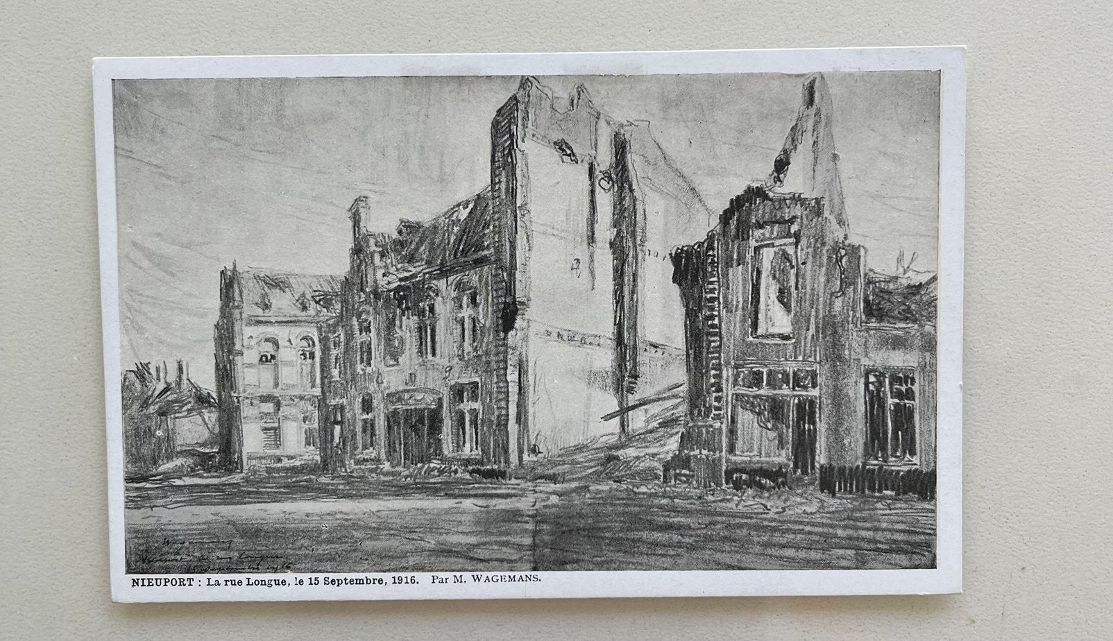 WOI Postkaart Nieuwpoort  (1916), Collections, Cartes postales | Belgique, Enlèvement ou Envoi