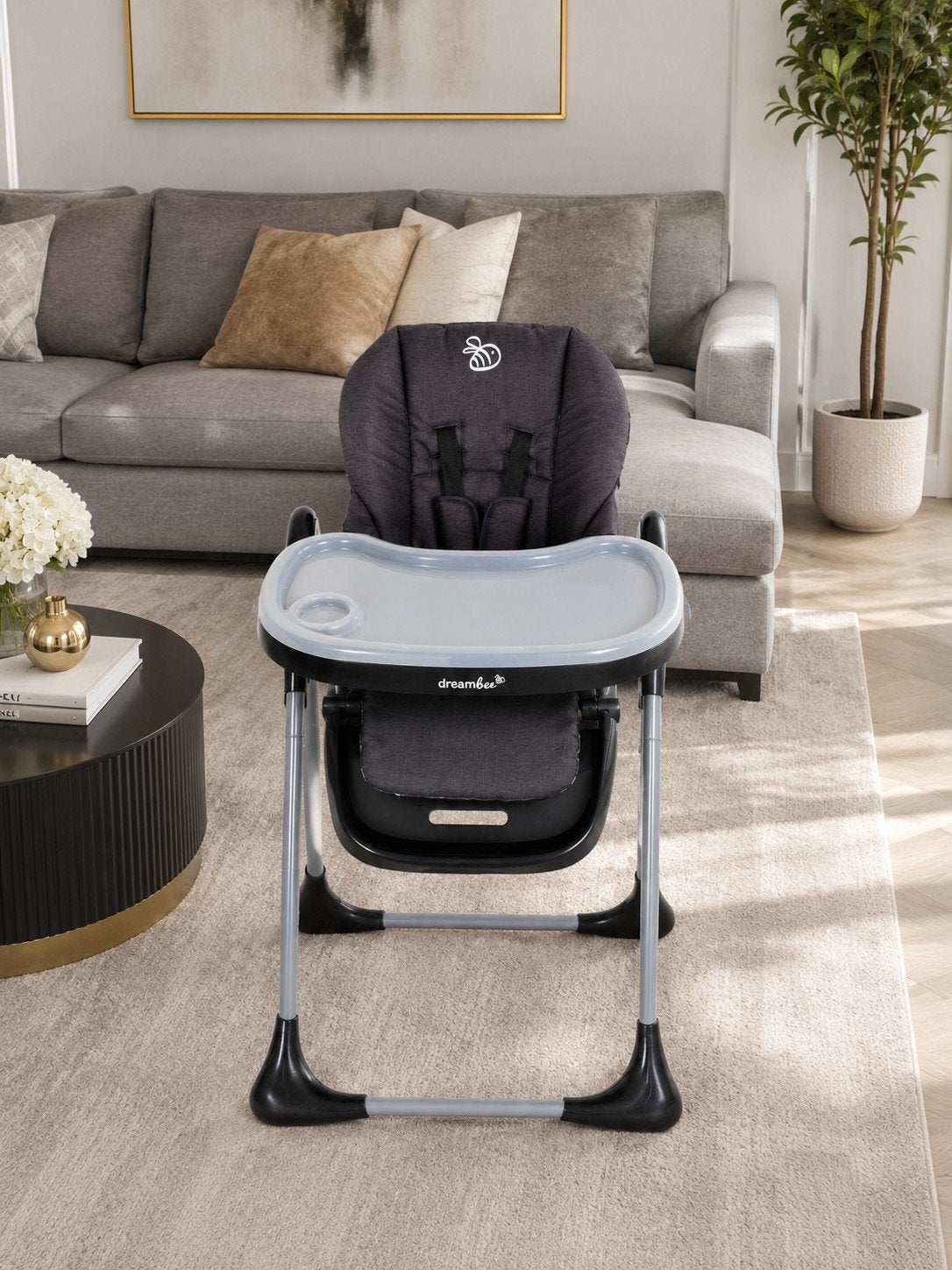 Dreambee Kinderstoel – Verstelbaar – Zeer Goede Staat, Enlèvement, Comme neuf, Chaise pliante, Ceinture(s)