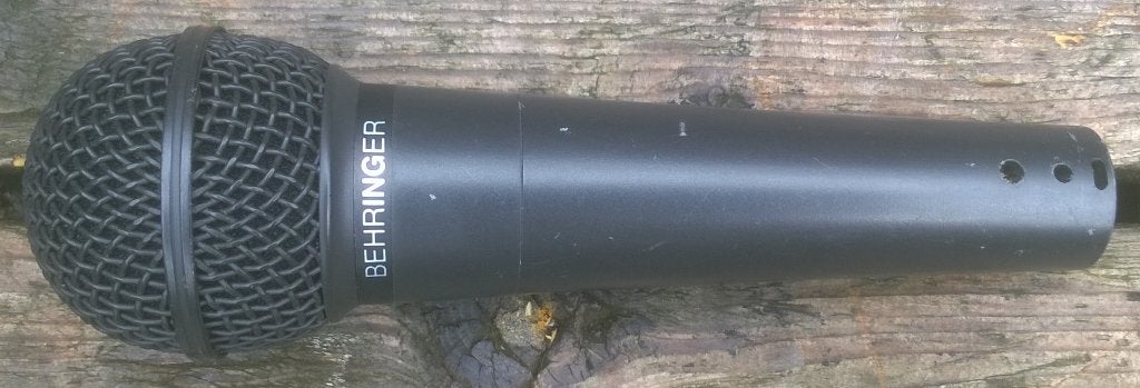 Microfoon voor zang, Behringer, Muziek en Instrumenten, Ophalen of Verzenden, Zo goed als nieuw, Zangmicrofoon