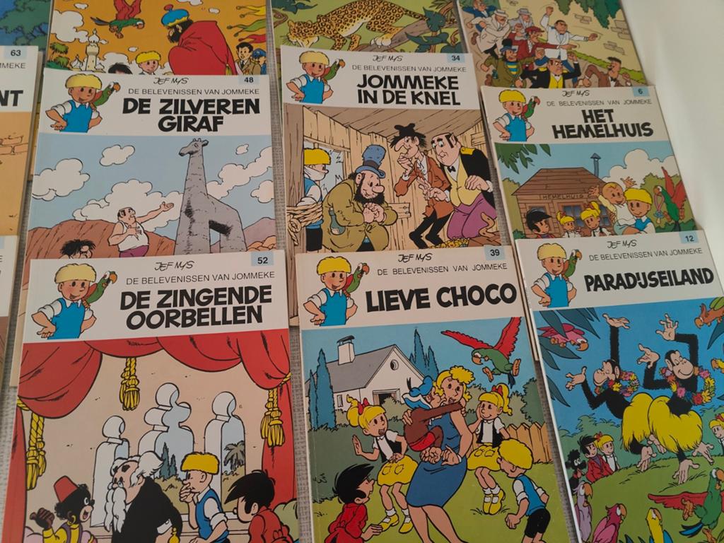 Strips Jommeke, Boeken, Stripverhalen, Ophalen