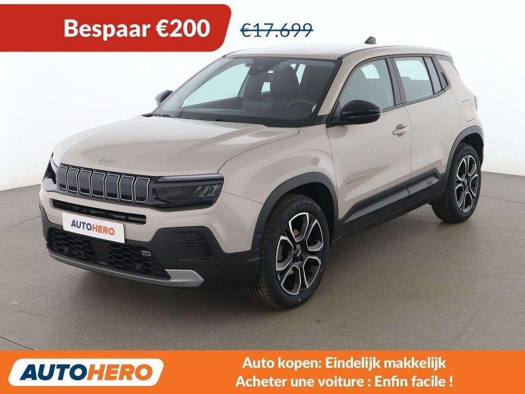 Jeep Avenger 1.2 T-GDI Altitude, Autos, Jeep, Achat, Euro 6, Boîte manuelle, 5 portes
