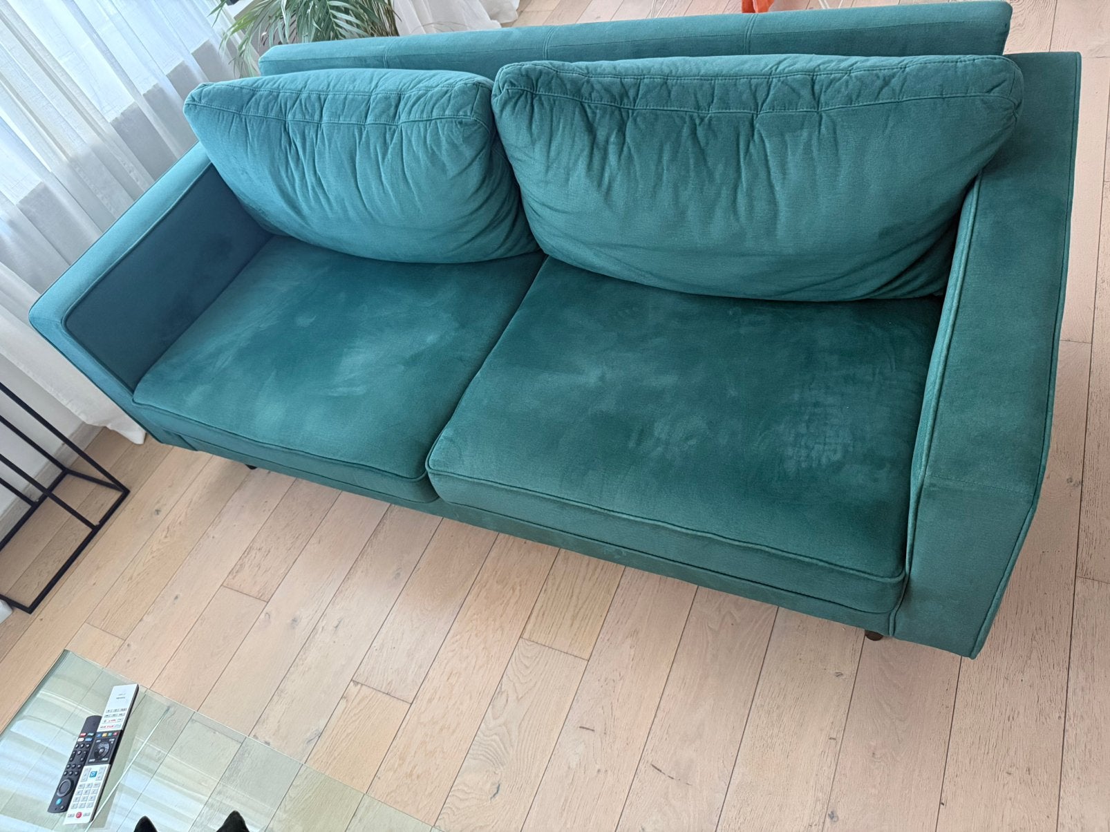 Zetel, Huis en Inrichting, Zetels | Zetels, Ophalen, Gebruikt, 150 tot 200 cm, Tweepersoons