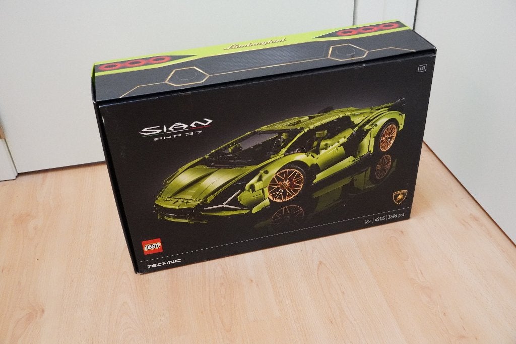 LEGO 42115 - Lamborghini Sián FKP 37, Lego, Ensemble complet, Comme neuf, Enlèvement
