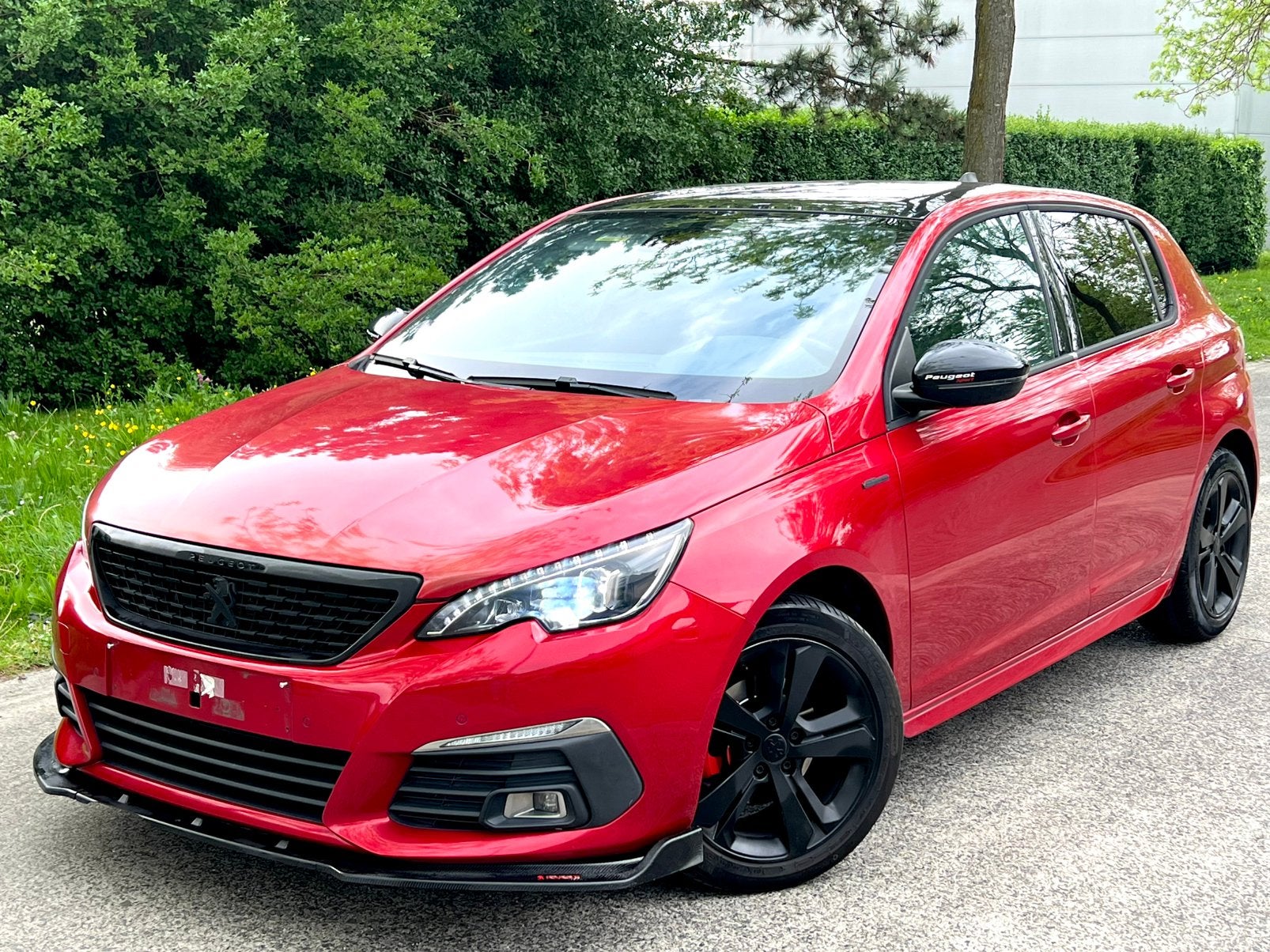 PEUGOT 308 GT BENZIN 77.000KM VAN 2018 EURO 6B FULL OPTION, Dealer onderhouden, Cruise Control, Euro 6, Leder en Stof