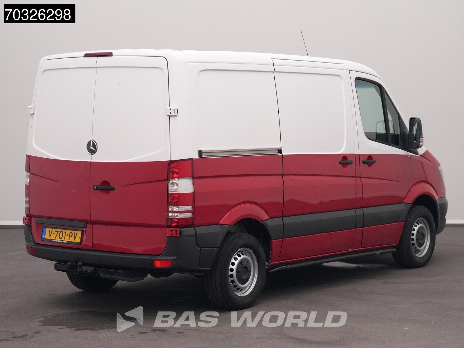 Mercedes Sprinter 214 CDI L1H1 Trekhaak Navi Airco Cruise Eu, Auto's, Stof, Gebruikt, Euro 6, 4 cilinders