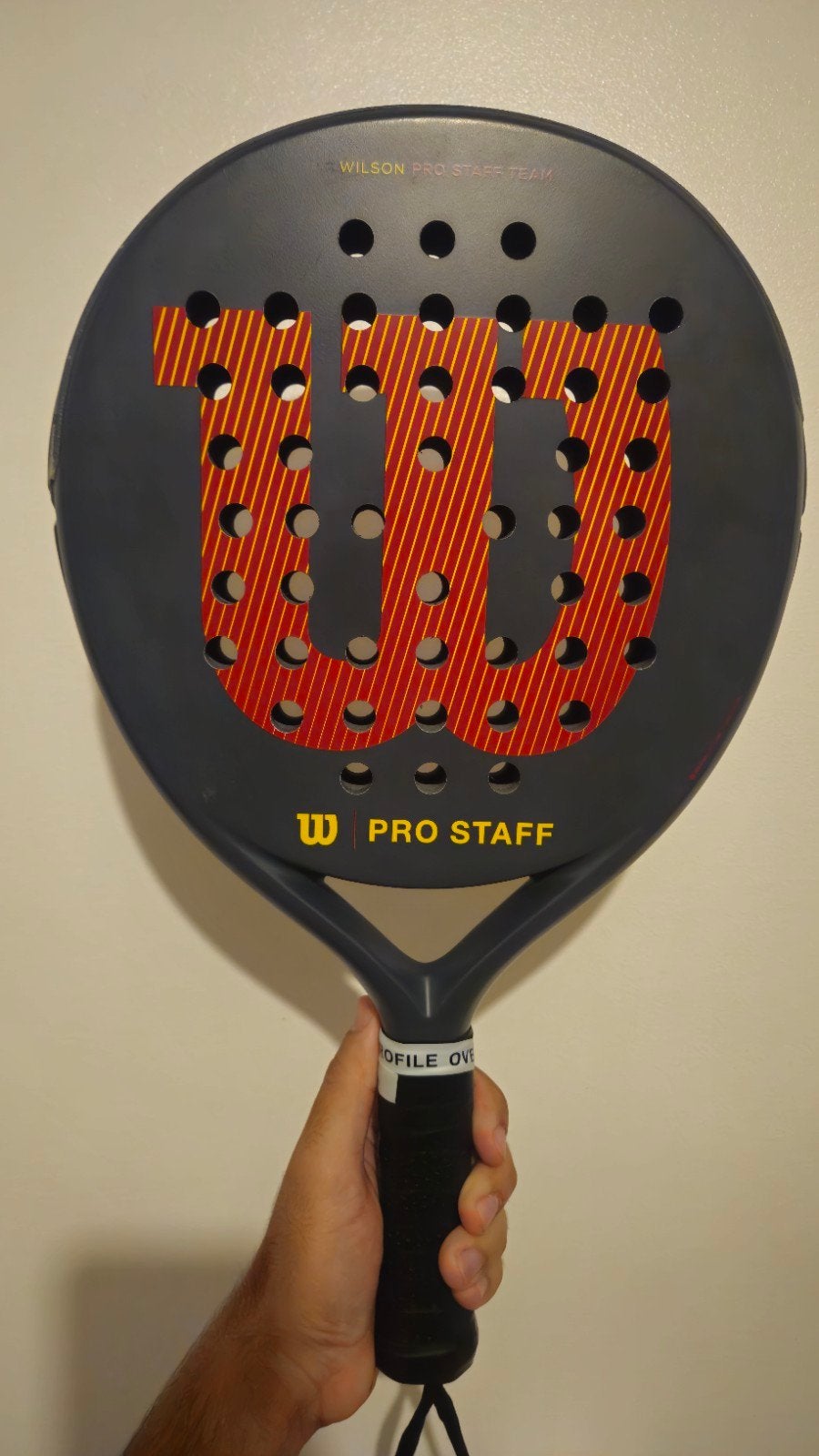 Padel - Wilson Pro Staff, Enlèvement, Comme neuf, Raquette de padel