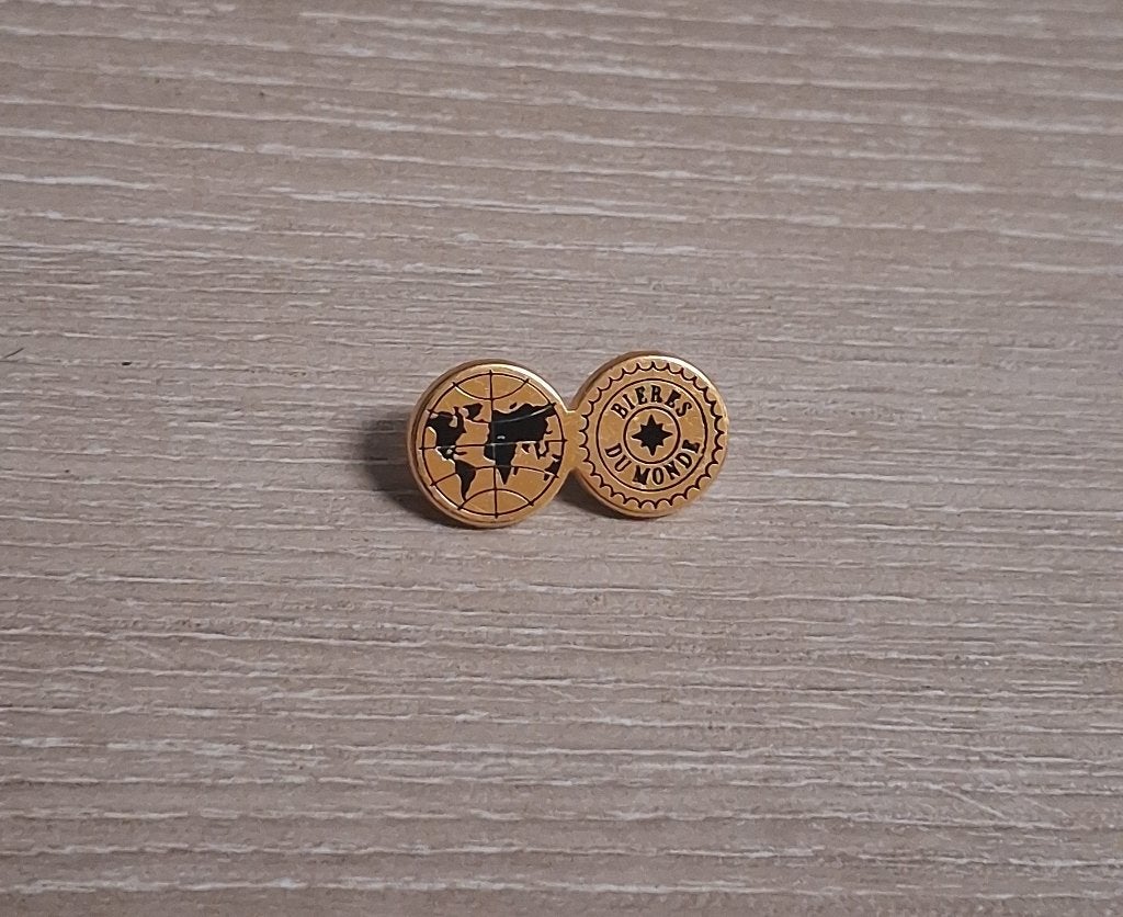 PIN - BIÈRES DU MONDE - BIER - BIÈRE - BEER, Envoi, Utilisé, Autres sujets/thèmes, Insigne ou Pin's