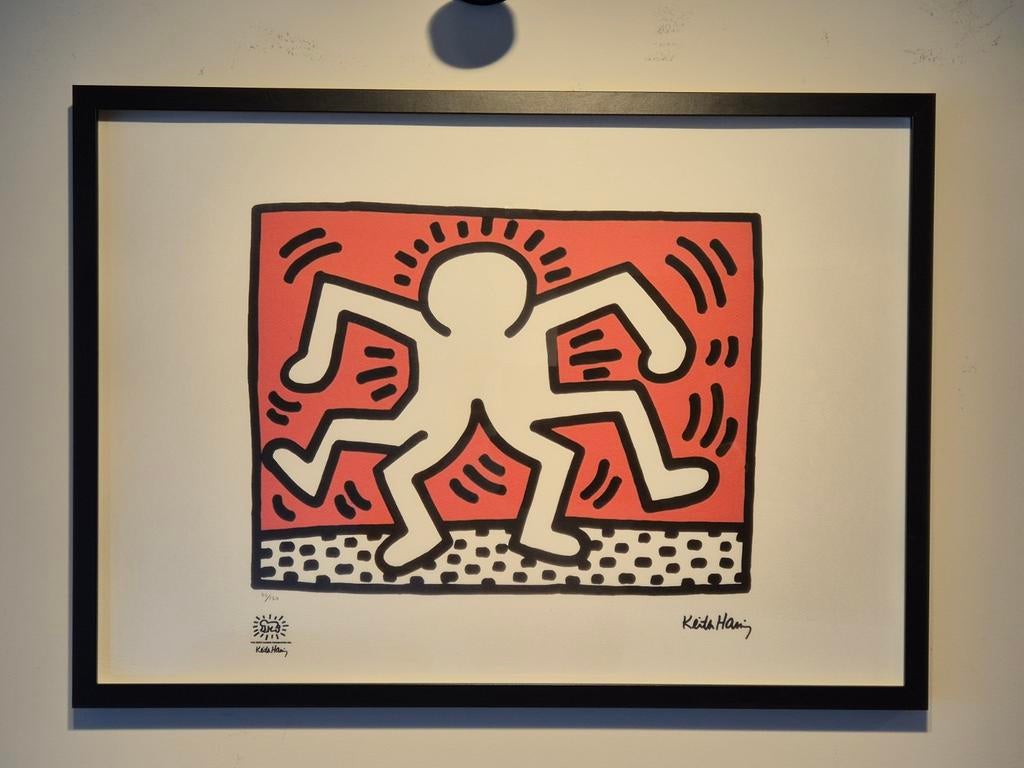 Keith Haring Litho, Ophalen