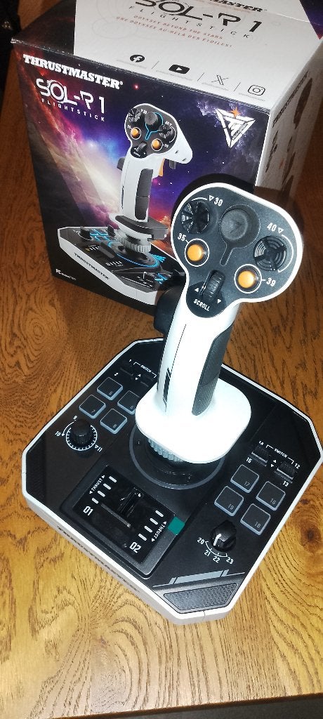 Thrustmaster Sol-R 1 Flightstick - PC, Enlèvement ou Envoi, Neuf, Thrustmaster