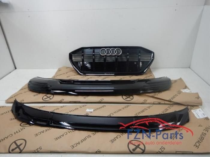 Audi E-Tron / E-tron Sportback 4KE Black Pakket Grille Onder, Ophalen of Verzenden, Gebruikt, Achter, Bumper