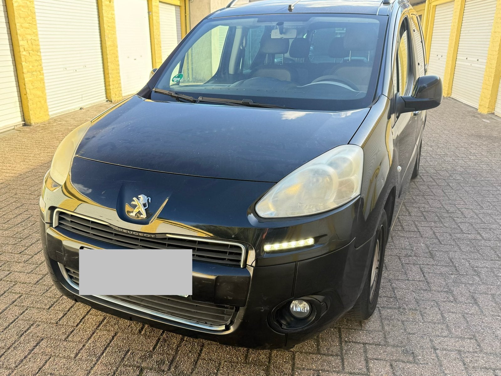 Peugeot partner //2012//diesel, Auto's, Euro 5, Monovolume, Zwart, Bedrijf