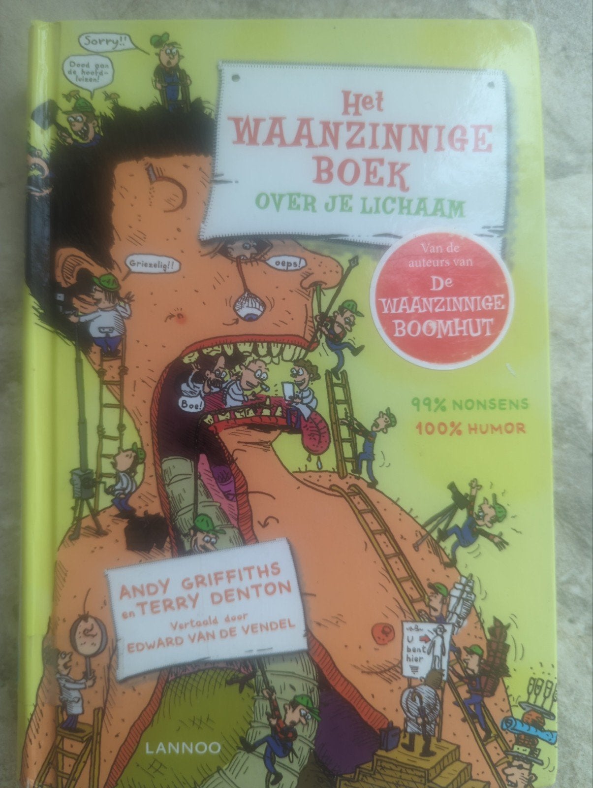 Terry Denton - Het waanzinnige boek over je lichaam, Enlèvement ou Envoi, Terry Denton; Andy Griffiths