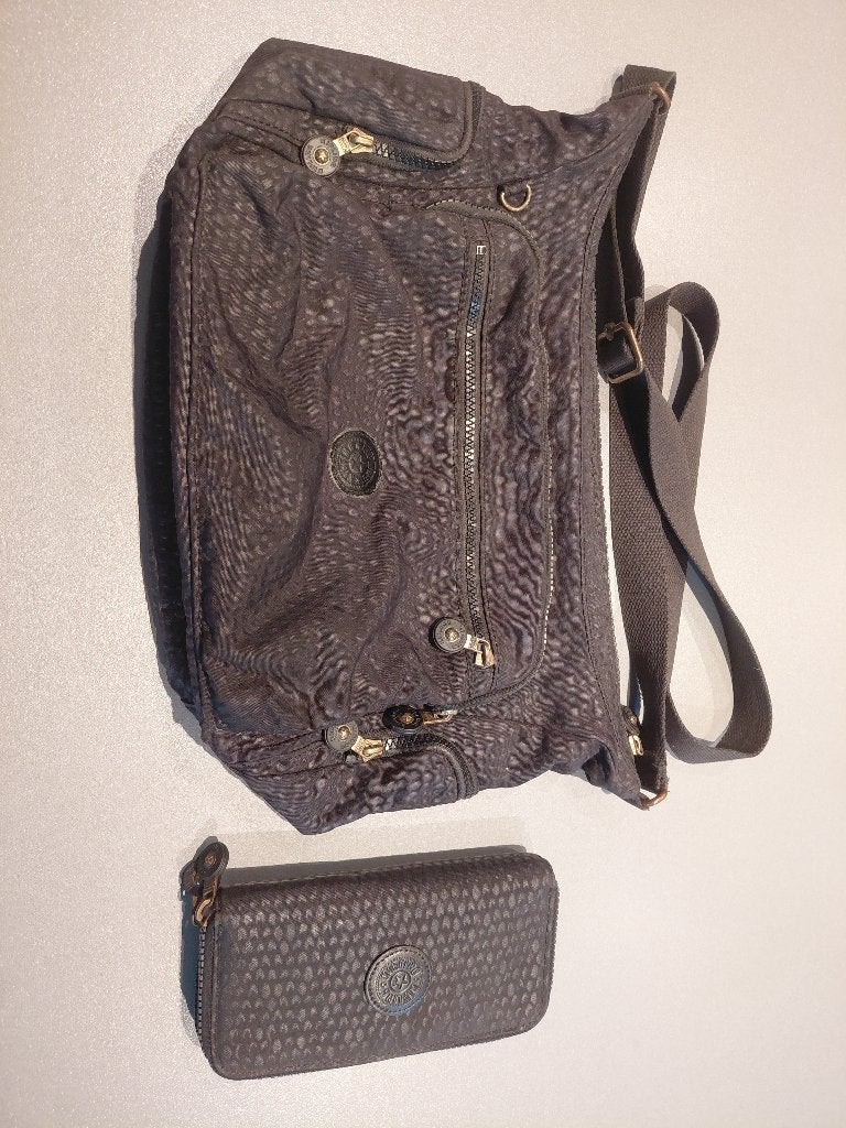 Sac kipling, Enlèvement, Utilisé, Noir, Sac à bandoulière