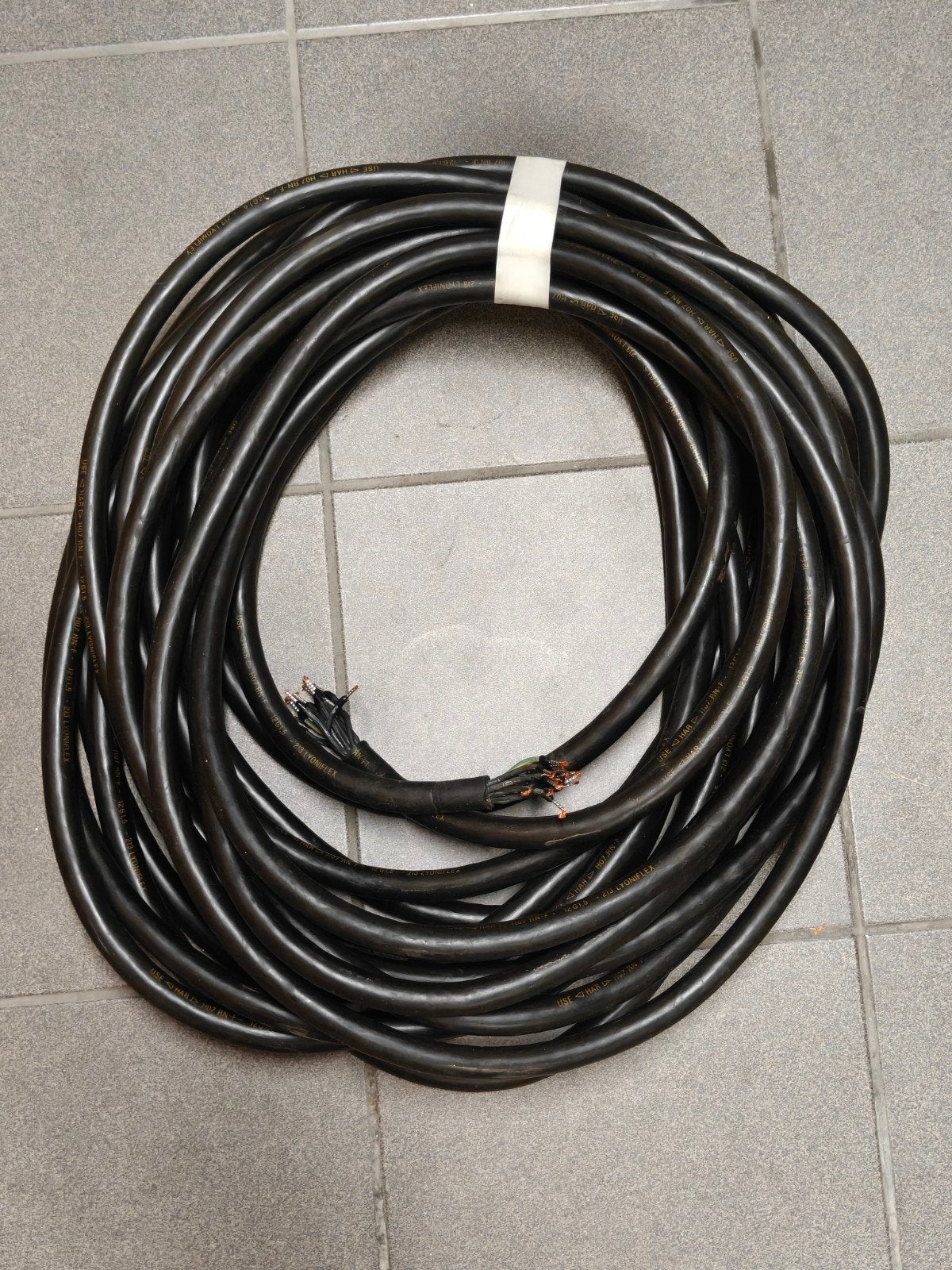 20 meter 12G1,5 multistroomkabel professionele multicore, Enlèvement, Utilisé, Autres marques, Câble ou Fil électrique
