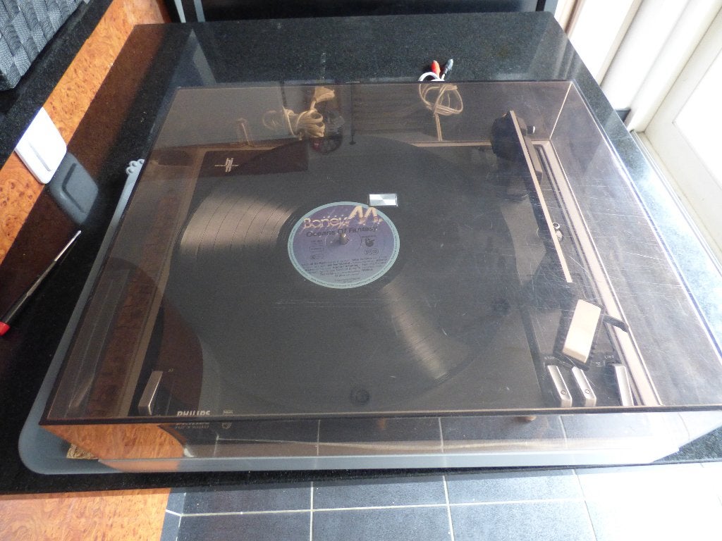 Philips vol automatische draaitafel, TV, Hi-fi & Vidéo, Philips, Tourne-disque, Enlèvement, Automatique