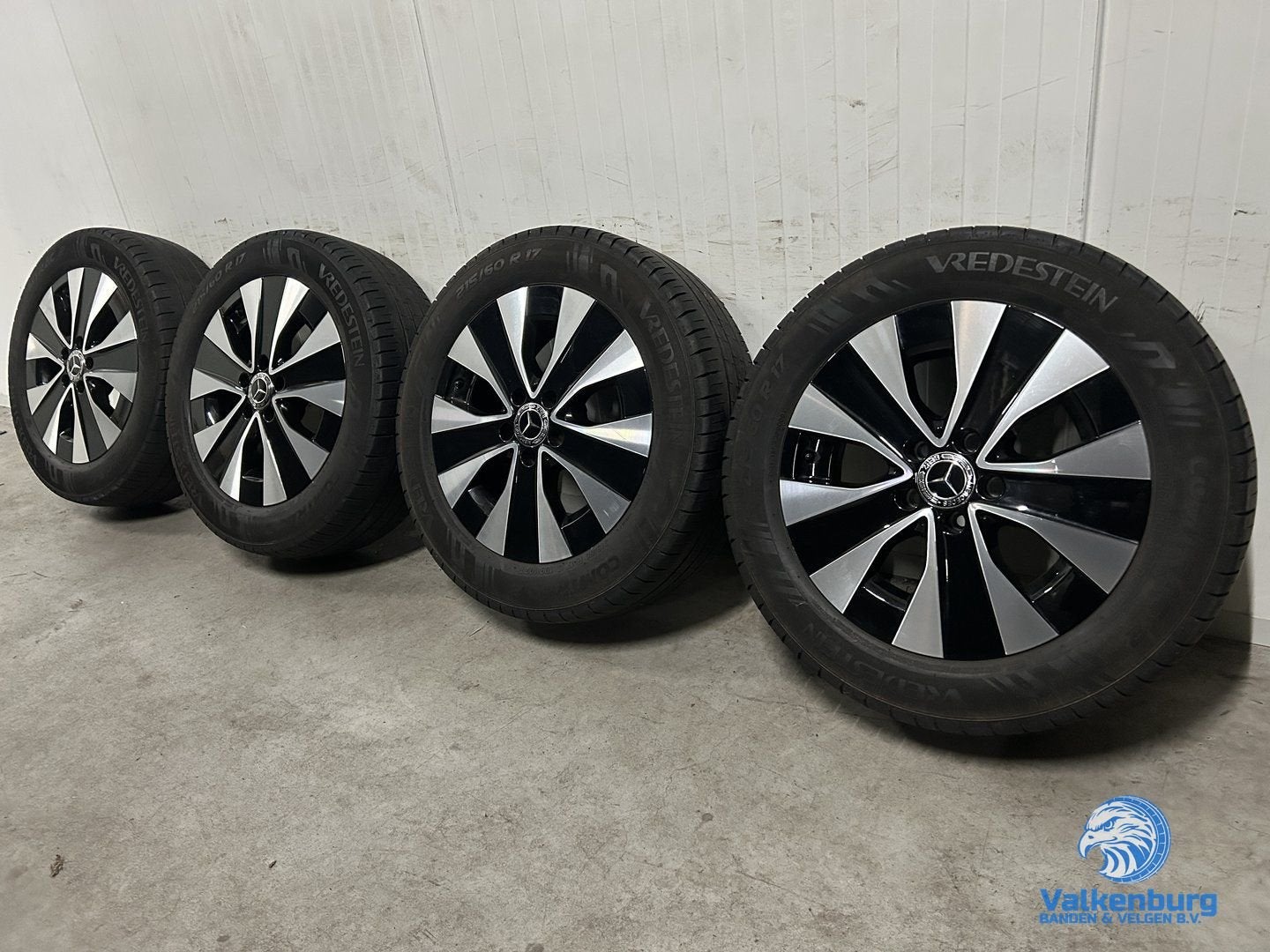 6mm! Originele Mercedes Vito V-klasse W447 EQV TPMS 17 inch, Pneus et Jantes, 215 mm, Pneus été, 17 pouces