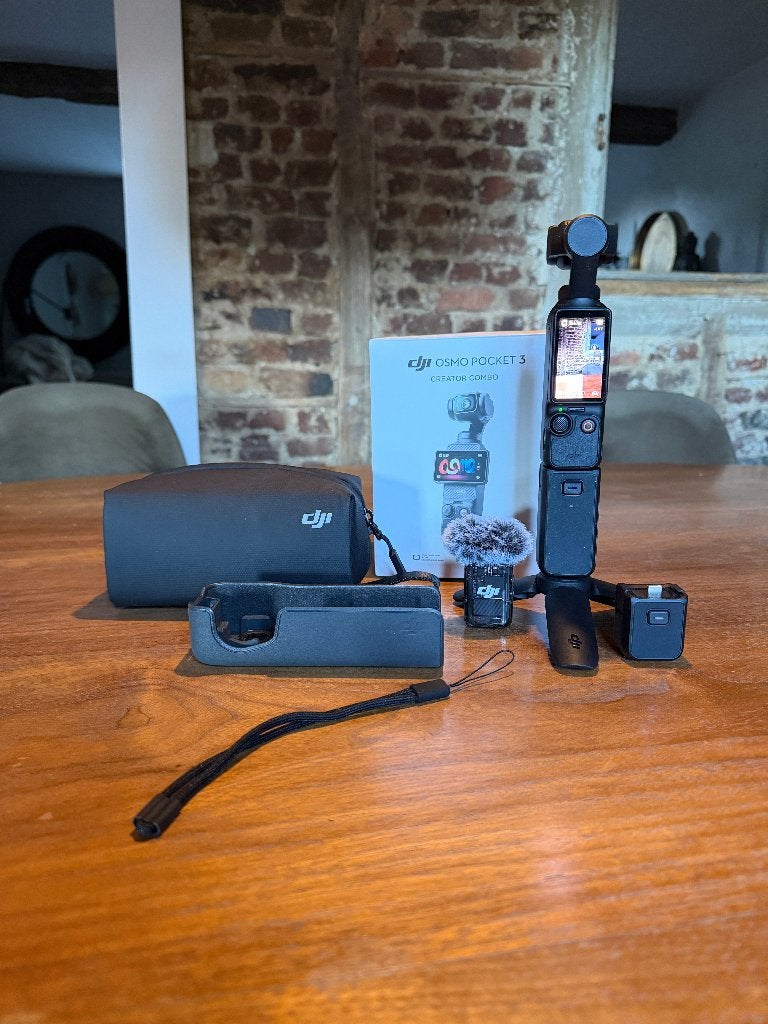DJI Osmo Pocket 3 Creator Combo – zeer goede staat, Ophalen of Verzenden, Nieuw, Overige merken