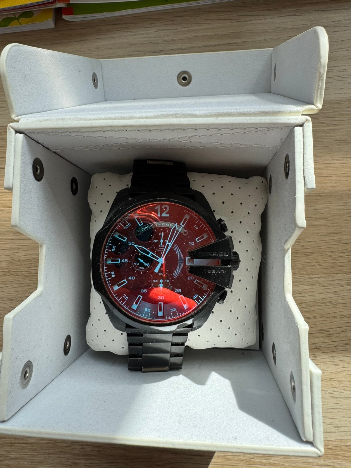 Montre diesel, Handtassen en Accessoires, Ophalen of Verzenden, Zo goed als nieuw