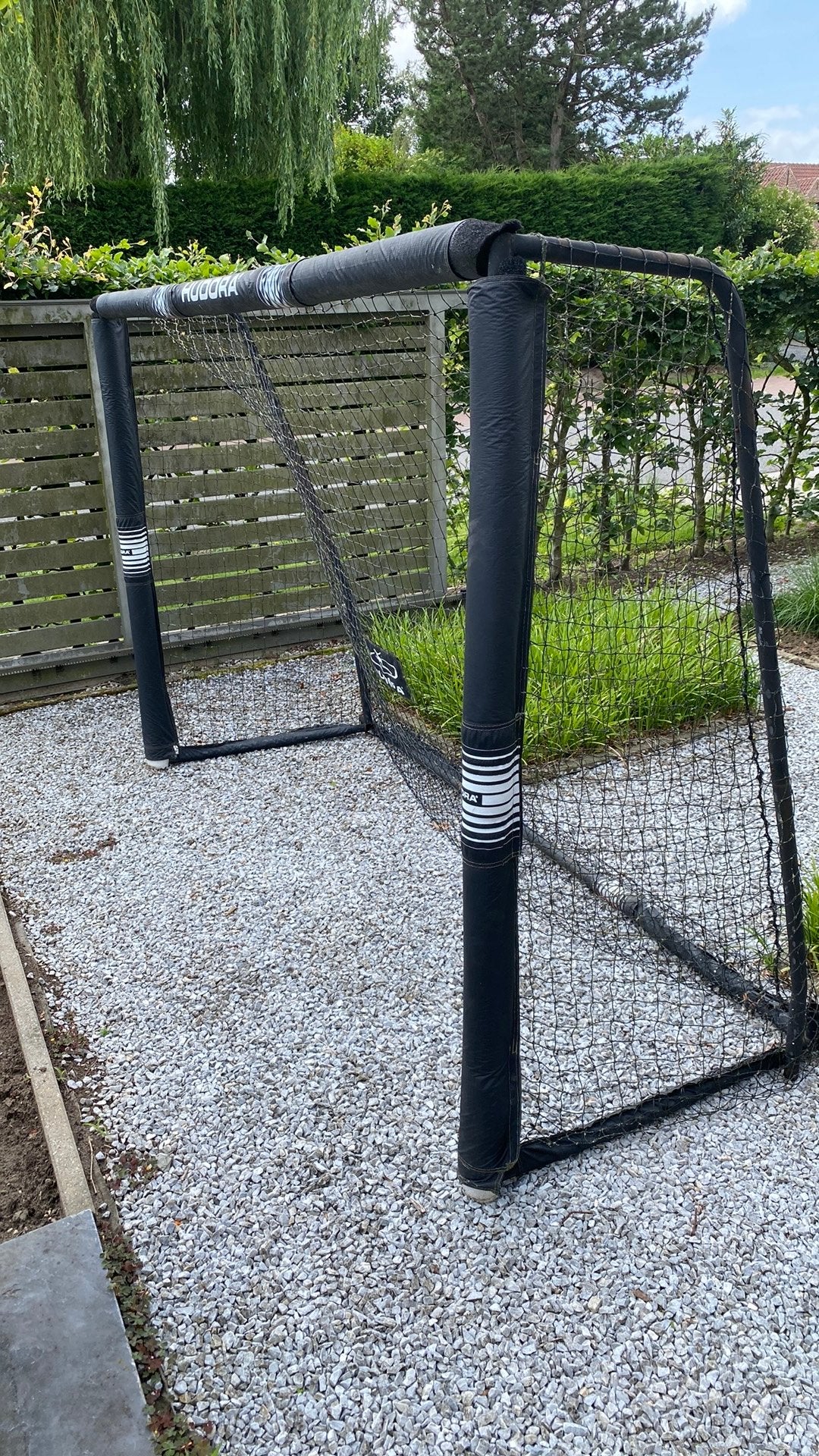 Voetbal goal 240breed 160hoog, Ophalen, Gebruikt