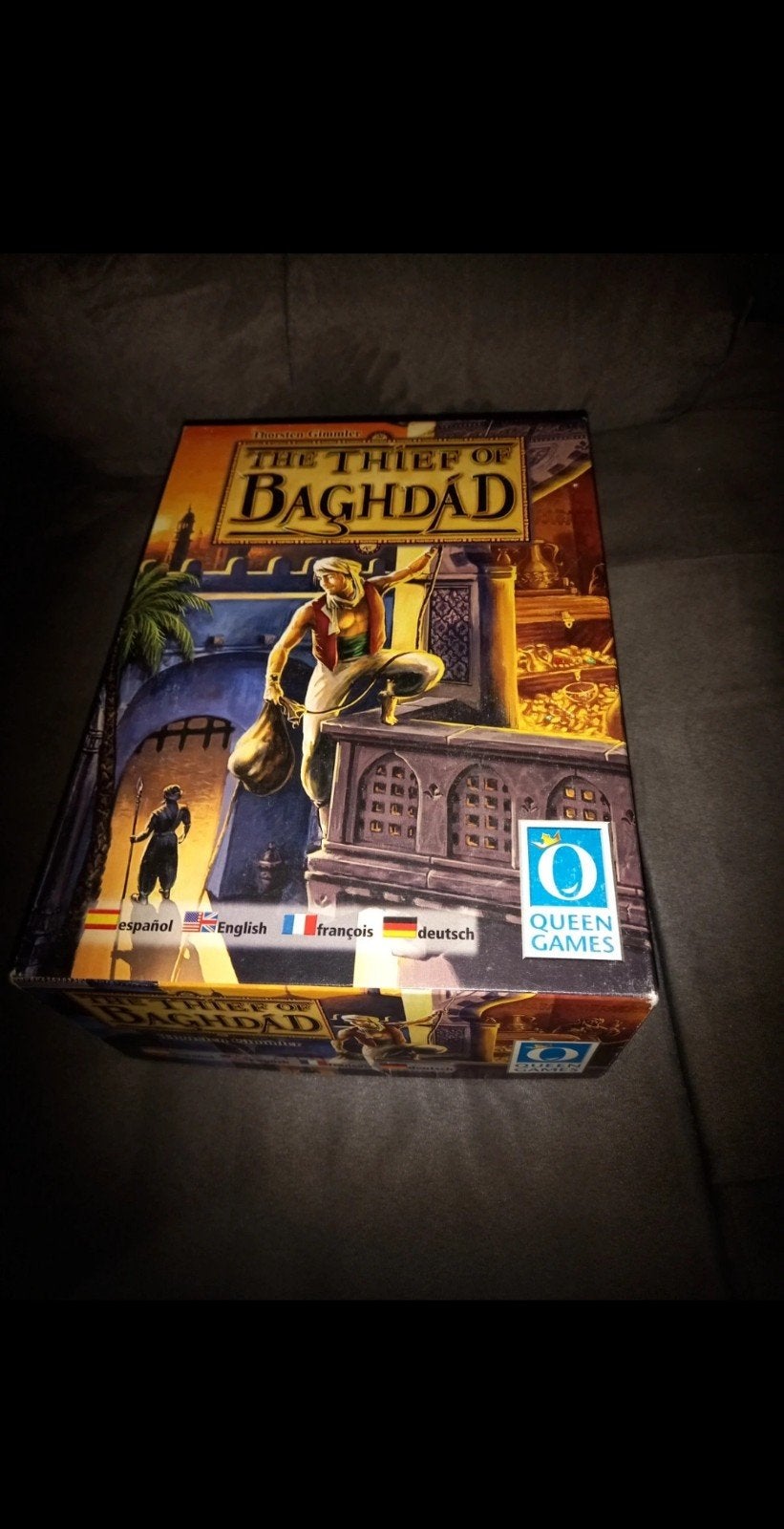 jeu the thief of bagdad/les voleurs de bagdad, Enlèvement ou Envoi