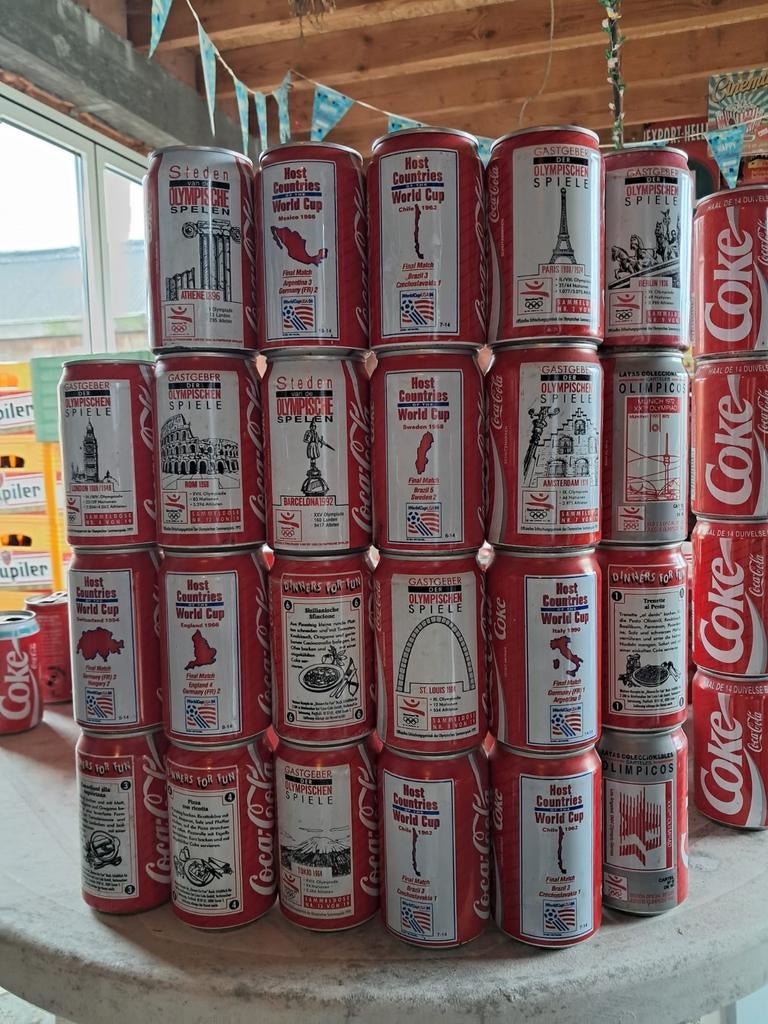 Coca-Cola retro, Enlèvement