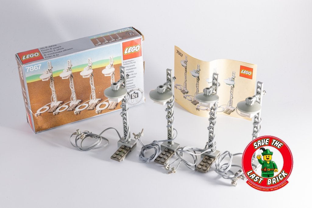 LEGO 7867 4 normes d'éclairage 12V - complet + boîte, Lego, Utilisé, Instructions incluses, Autres types