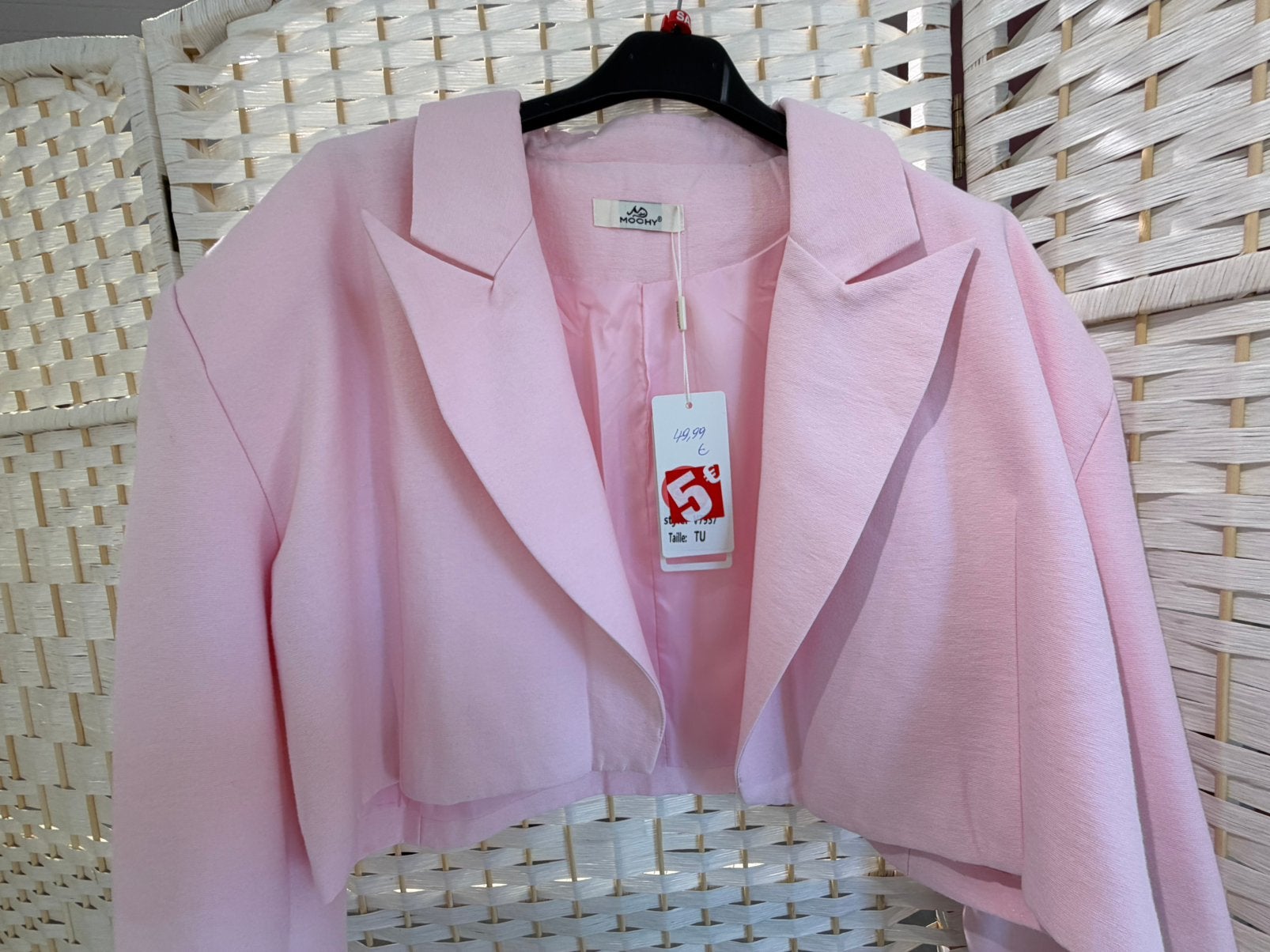 Korte blazer, Kleding | Dames, Ophalen, Overige typen, Nieuw, Roze