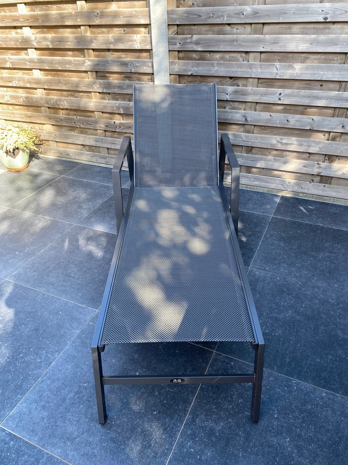 Ligstoel merk R&S design, Tuin en Terras, Ophalen, Gebruikt