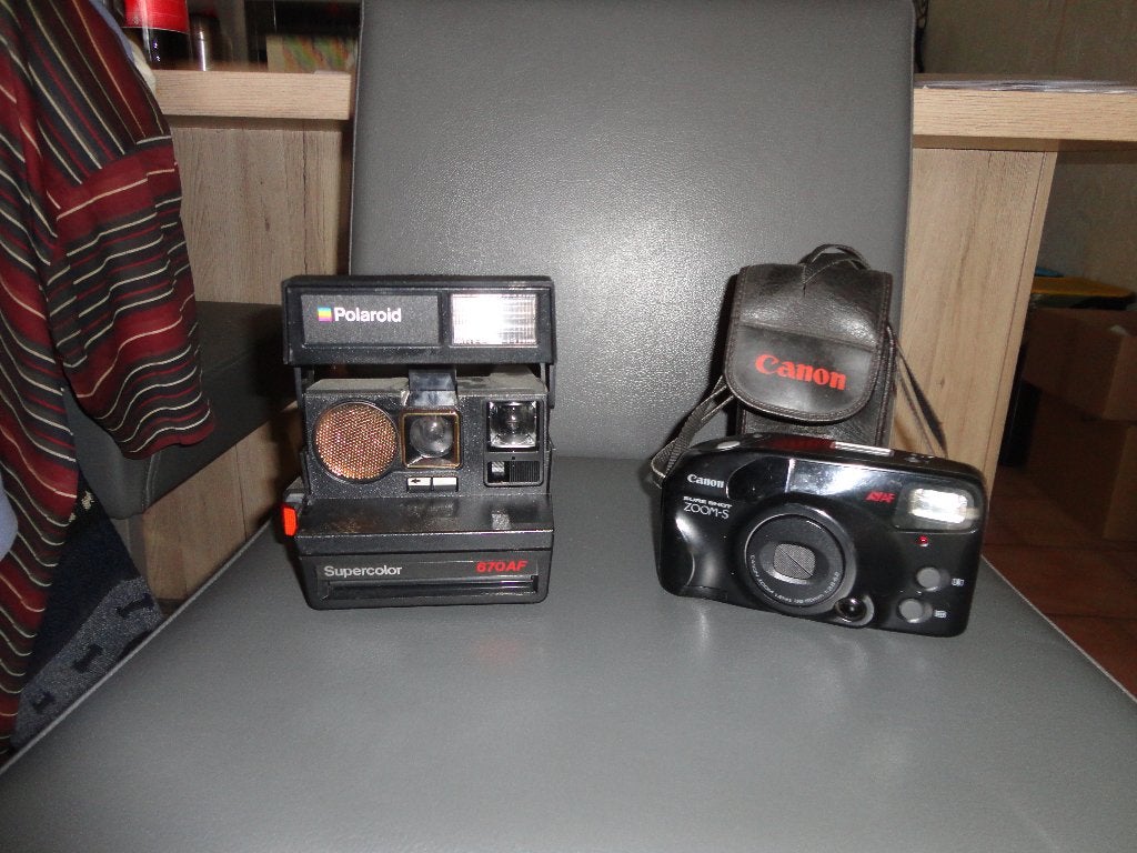 Foto apparaat CANON & POLAROID, Ophalen, Fototoestel