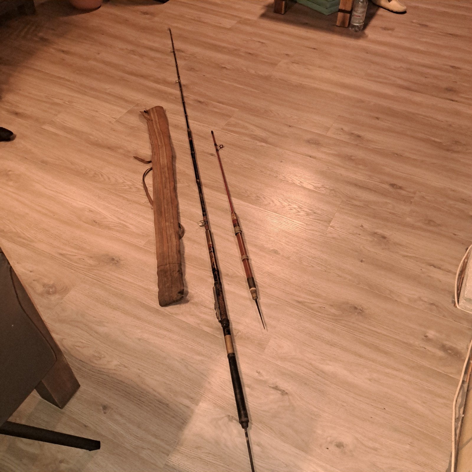 Oude bamboo vislijn, Watersport en Boten, Hengelsport | Karpervissen, Ophalen of Verzenden, Vislijn