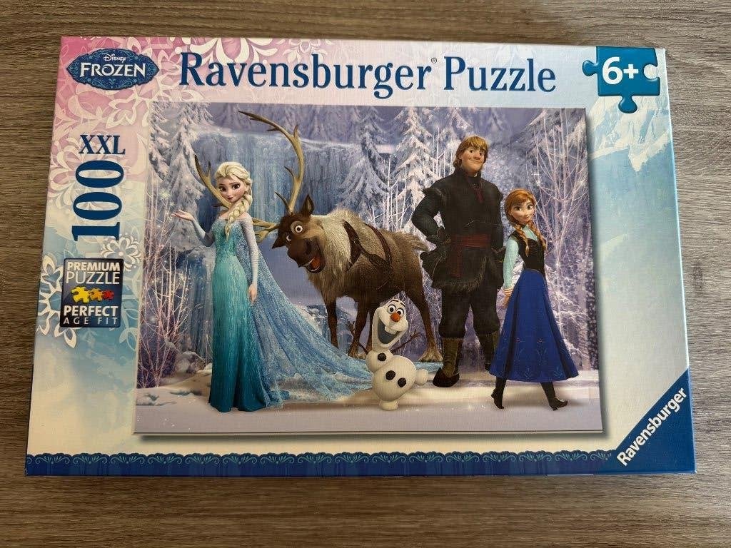 Frozen puzzel, Kinderen en Baby's, Ophalen, Meer dan 50 stukjes, Zo goed als nieuw