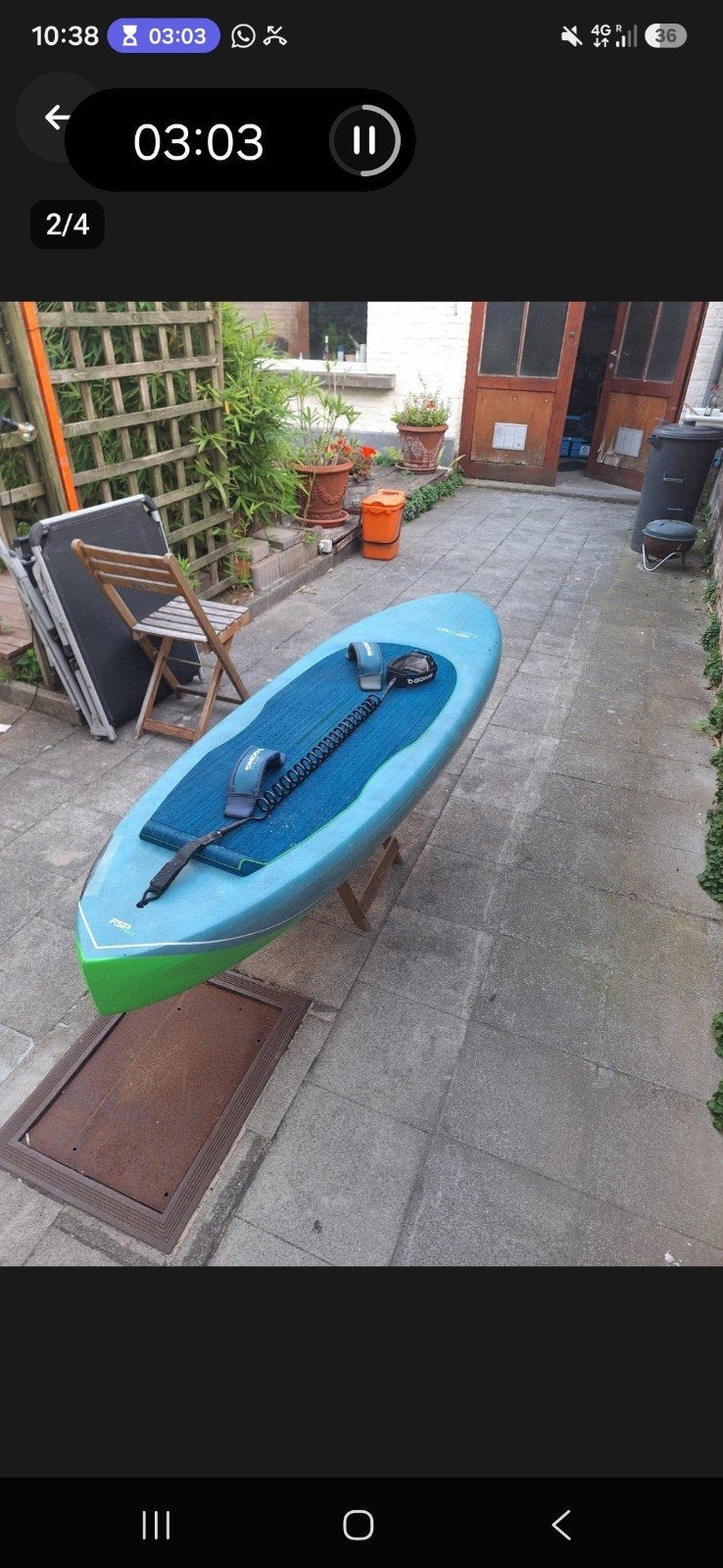 gong cruzader point 6’0XL 107L, Watersport en Boten, Ophalen