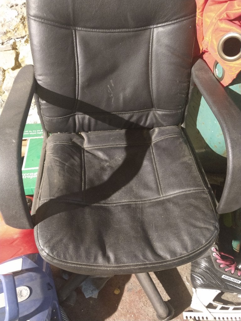 Fauteuil de bureau, Enlèvement, Comme neuf, Noir, Chaise de bureau